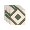 PVC Peel and Stick Wall Tile Square Single Tile Wallpaper with Slip Resistance