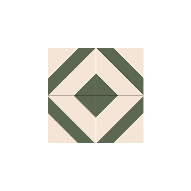 PVC Peel and Stick Wall Tile Square Single Tile Wallpaper with Slip Resistance