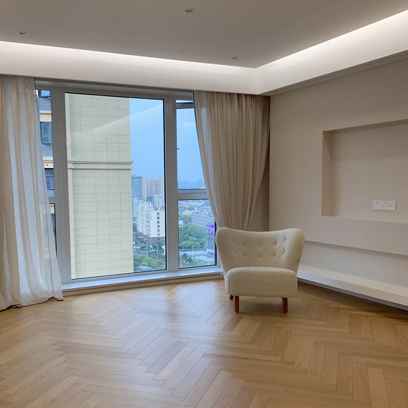 Solid wood parquet contemporary wood decking tiles