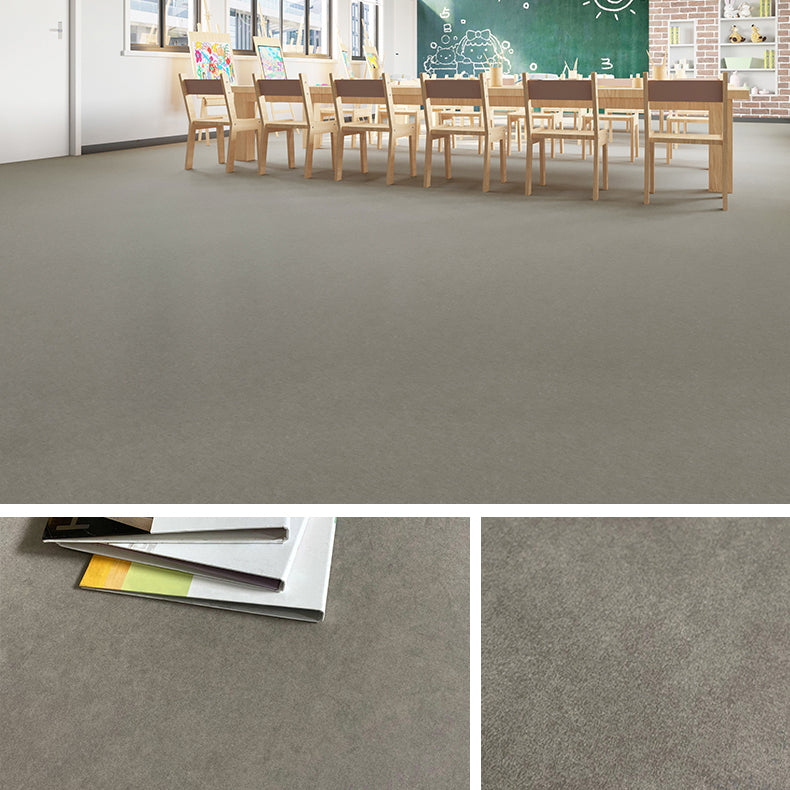 Self-adhesive vinyl floor coverings waterproof and scratch-resistant