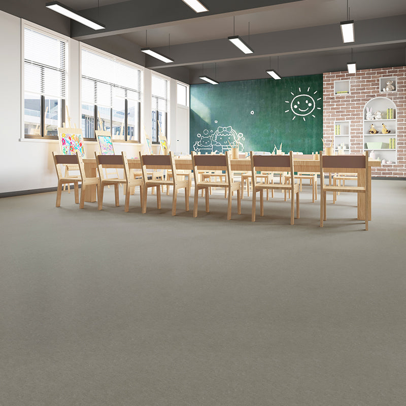 Self-adhesive vinyl floor coverings waterproof and scratch-resistant