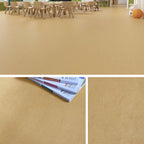 Self-adhesive vinyl floor coverings waterproof and scratch-resistant