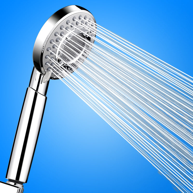 Modern Showerhead Adjustable Spray Pattern Round Showerhead