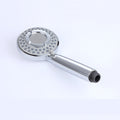 Modern Showerhead Adjustable Spray Pattern Round Showerhead