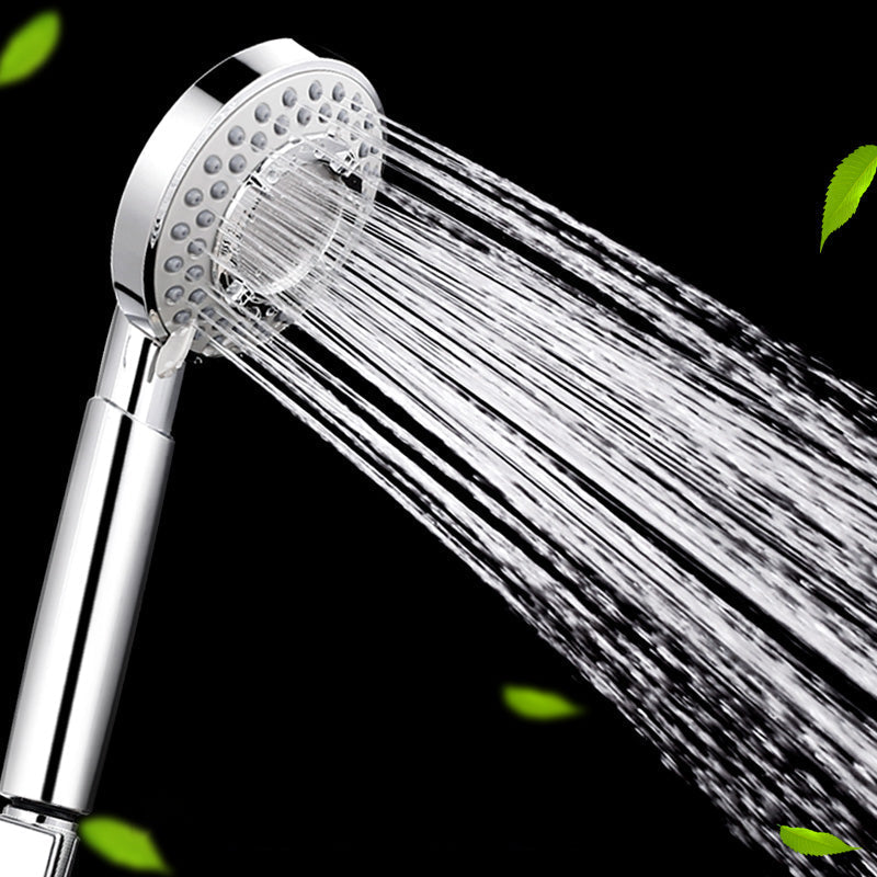 Modern Showerhead Adjustable Spray Pattern Round Showerhead