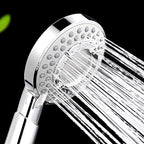Modern Showerhead Adjustable Spray Pattern Round Showerhead