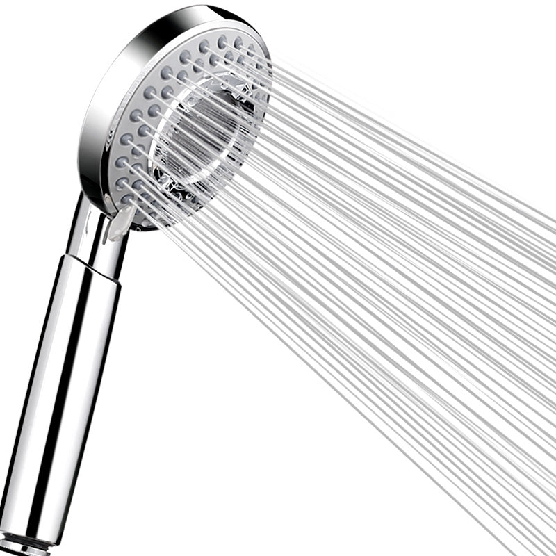 Modern Showerhead Adjustable Spray Pattern Round Showerhead
