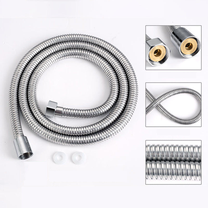 Modern Showerhead Adjustable Spray Pattern Round Showerhead