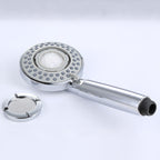 Modern Showerhead Adjustable Spray Pattern Round Showerhead