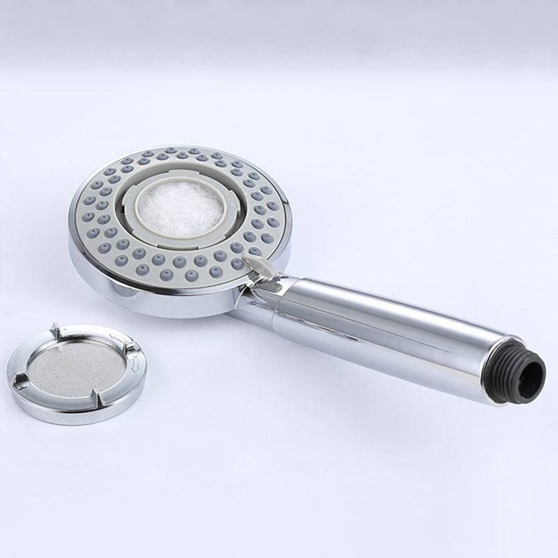 Modern Showerhead Adjustable Spray Pattern Round Showerhead