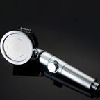 Modern Shower Head Adjustable Spray Pattern Rotatable Round Hand Shower