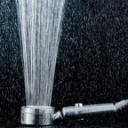 Modern Shower Head Adjustable Spray Pattern Rotatable Round Hand Shower