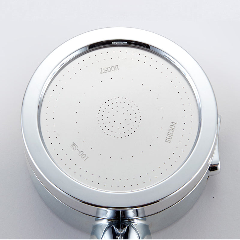 Modern Shower Head Adjustable Spray Pattern Rotatable Round Hand Shower