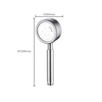 Contemporary Shower Head 304 Stainless Steel Round Hand Shower