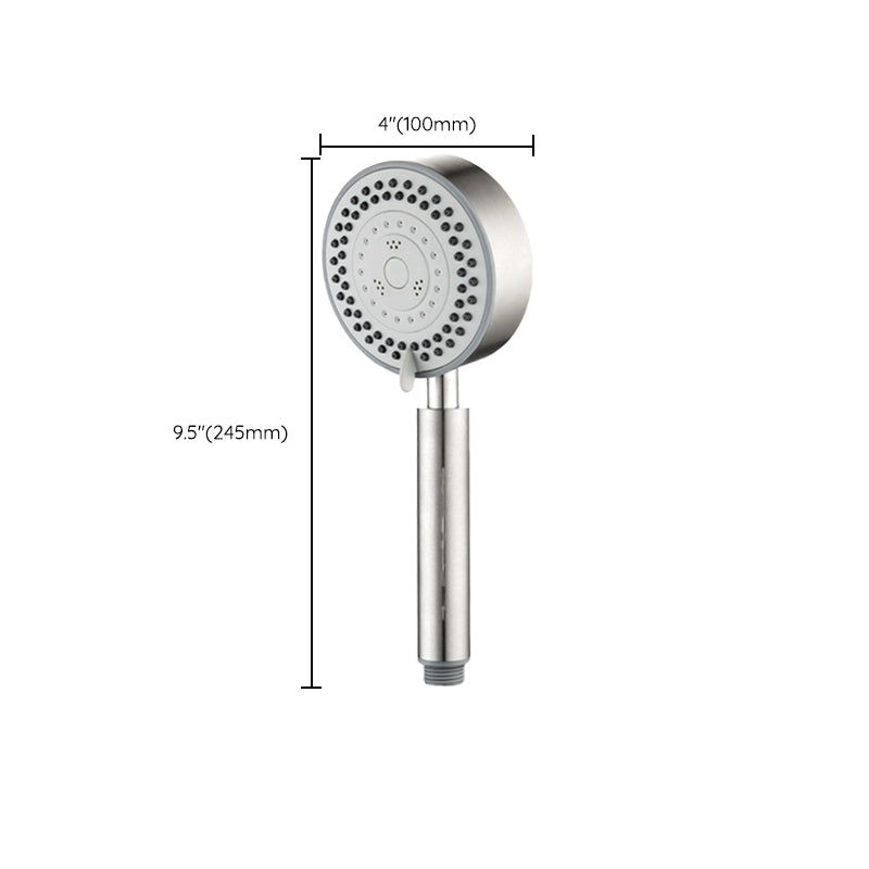 Contemporary Shower Head 304 Stainless Steel Round Hand Shower