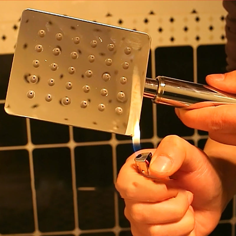 Shower head Brass Square Rain Spray Pipe Handheld Shower Head