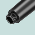 Modern 6 Setting Shower Head Adjustable Spray Pattern Matt Black Round Shower Head