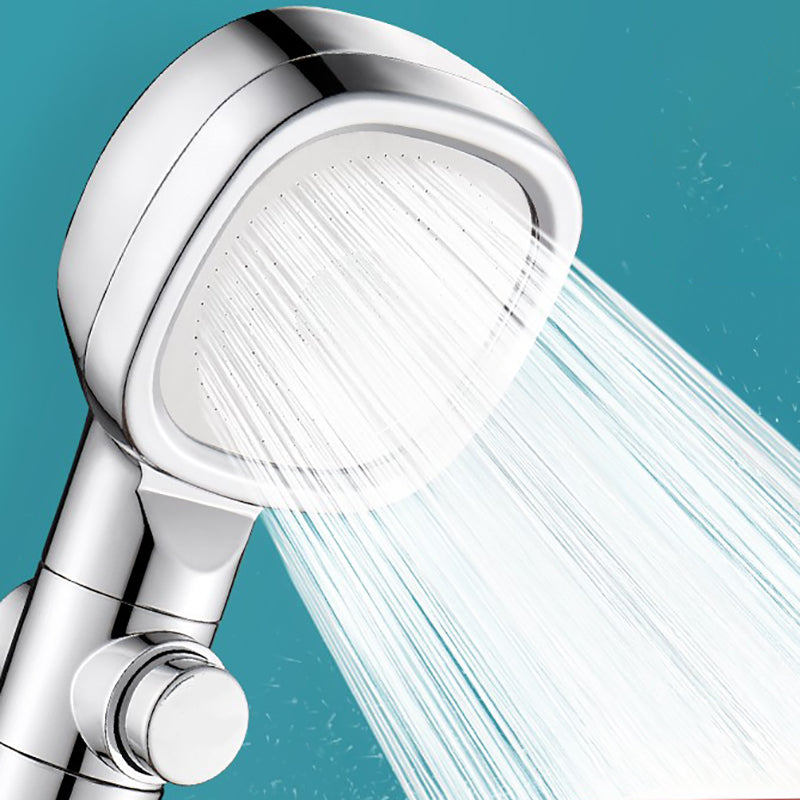 Shower Head Bathroom Square Controllable Brass Handheld Shower Head