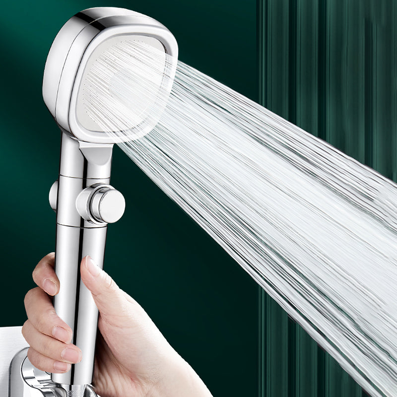 Shower Head Bathroom Square Controllable Brass Handheld Shower Head