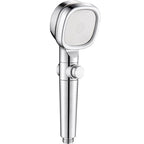 Shower Head Bathroom Square Controllable Brass Handheld Shower Head