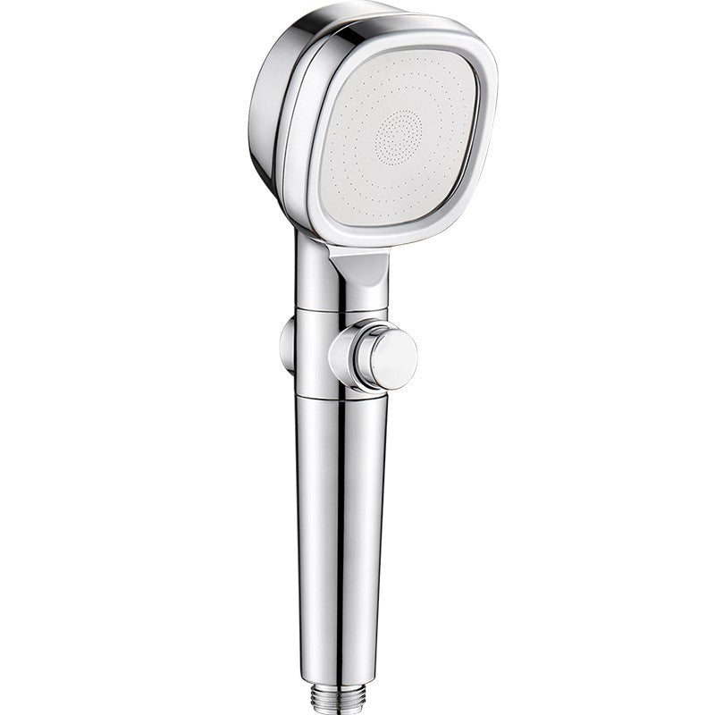 Shower Head Bathroom Square Controllable Brass Handheld Shower Head