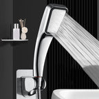 Bathroom Handheld Showerhead Rain Shower Brass Pipe Showerhead