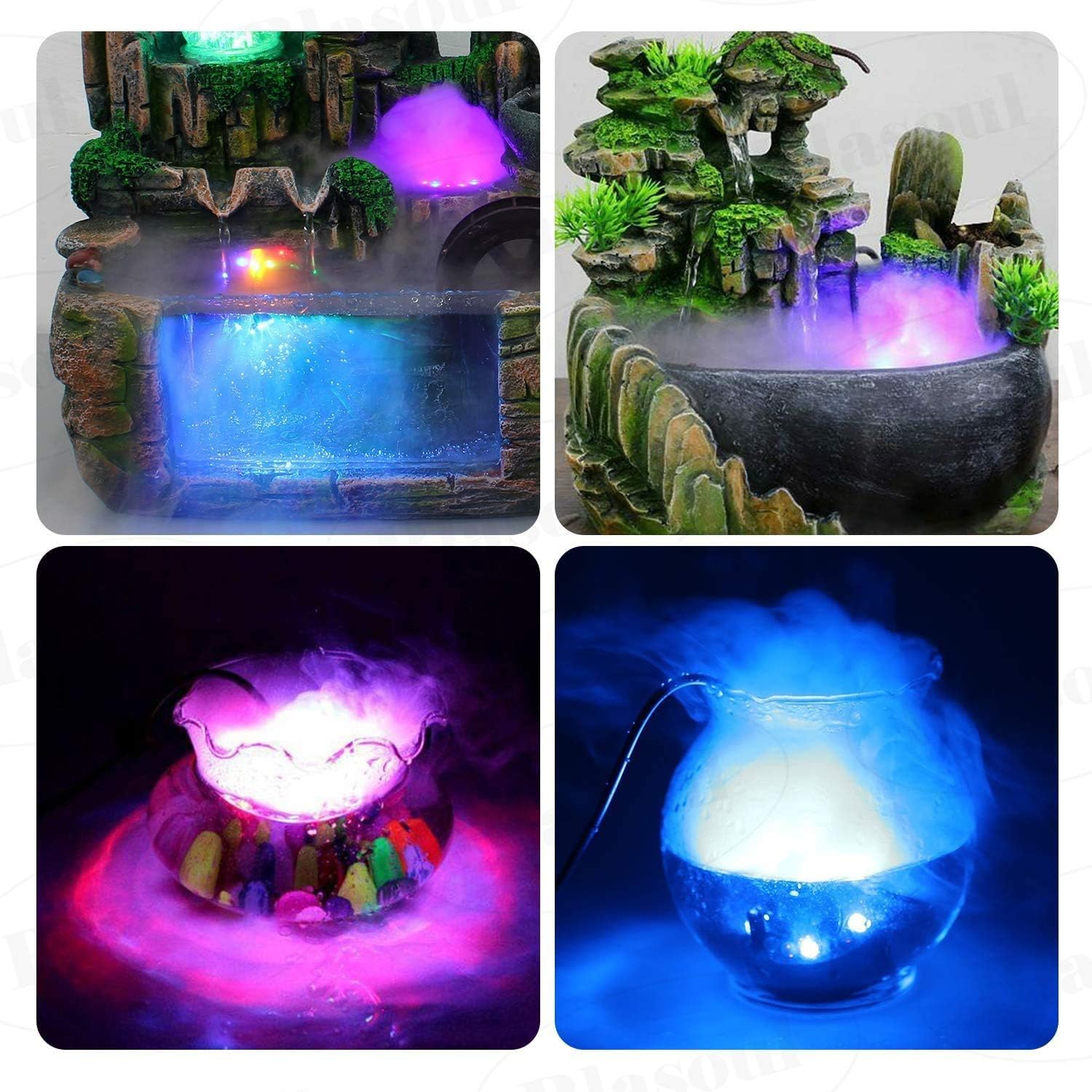 Nebelmacher, 12 LED Mister Foggers for indoor fountains, humidifiers, fog machines