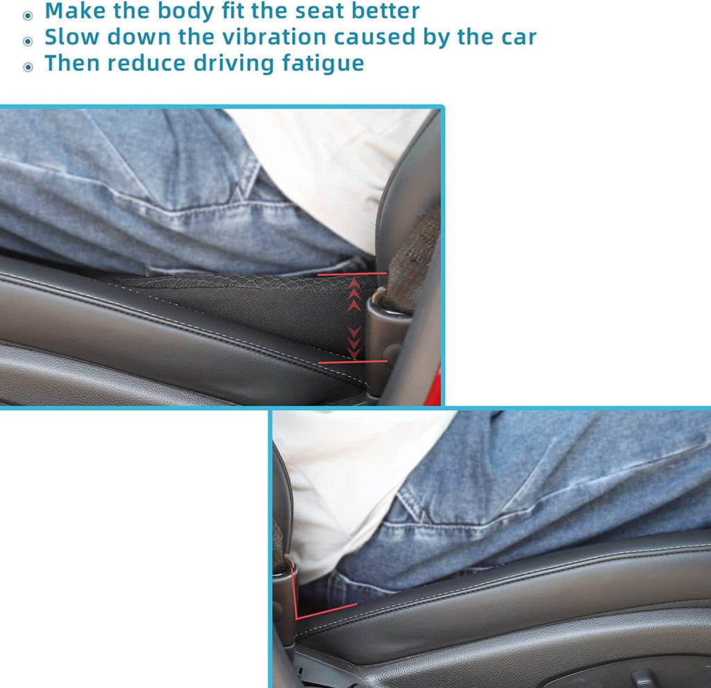 Car Seat Cushion with Memory Foam Support