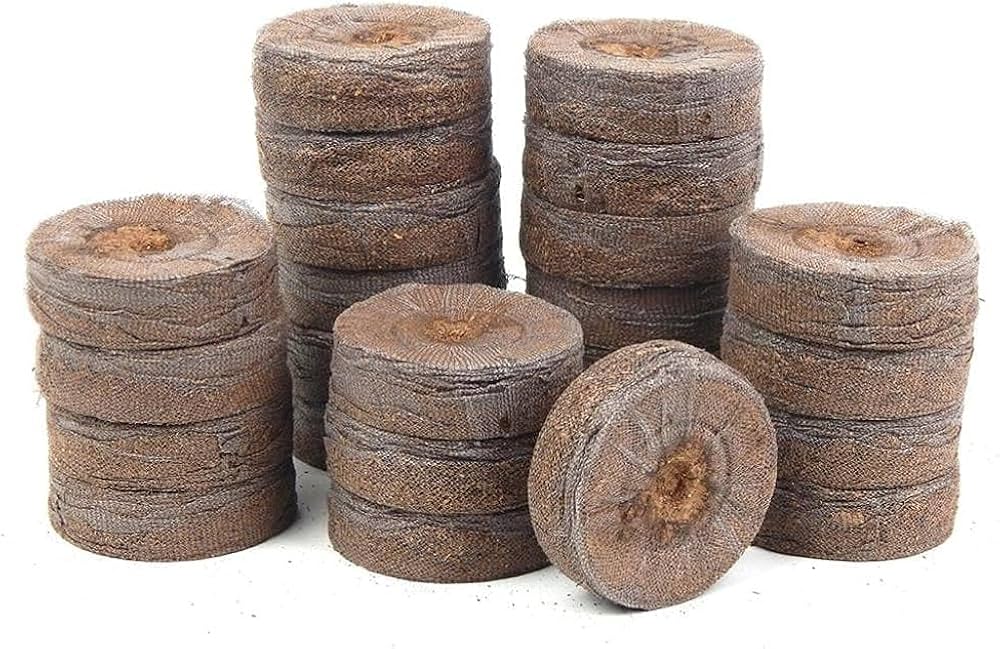 Coconut Fiber Peat Seedling Pellets – Starter for Seed Planting