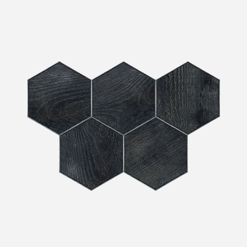 Peel & Stick Vinyl Flooring Dark Matte Vinyl Floors with Stone Look