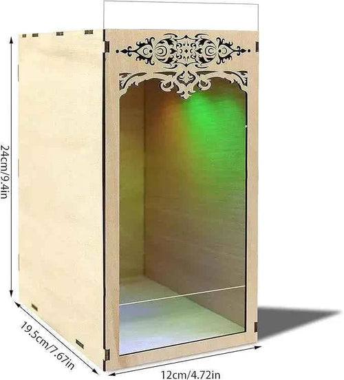 Blank Diorama Kit with LED Light and Dust Cover