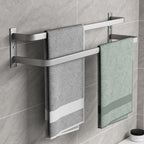 Modern gray bathroom hardware set towel bar paper holder bathroom accessory set