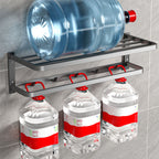 Modern gray bathroom hardware set towel bar paper holder bathroom accessory set