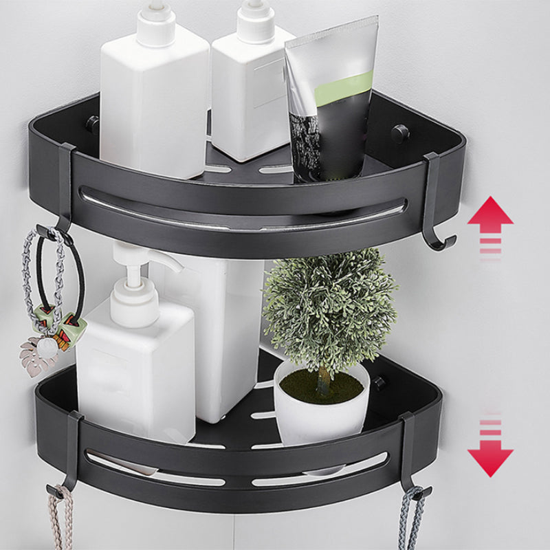 Modern Bathroom Accessories Set Black Towel Bar Paper Holder Bathroom Accessories Kit