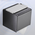 Modern Bathroom Accessories Set Black Towel Bar Paper Holder Bathroom Accessories Kit