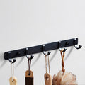 Modern Bathroom Accessories Set Black Towel Bar Paper Holder Bathroom Accessories Kit