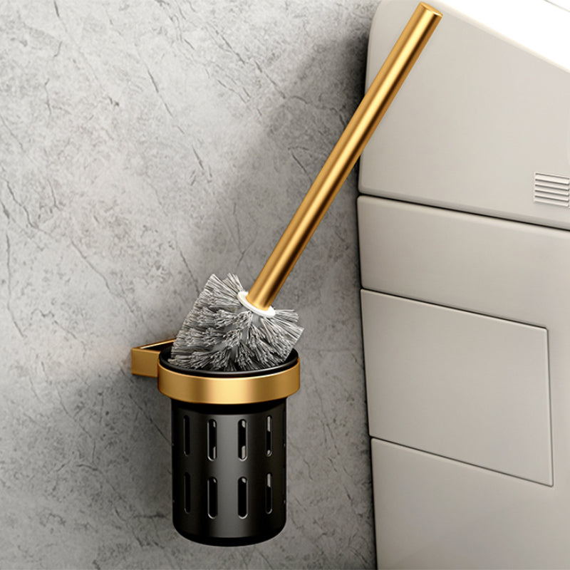 Modern Bathroom Accessories Set Paper Holder Towel Bar Black Bathroom Accessories Set
