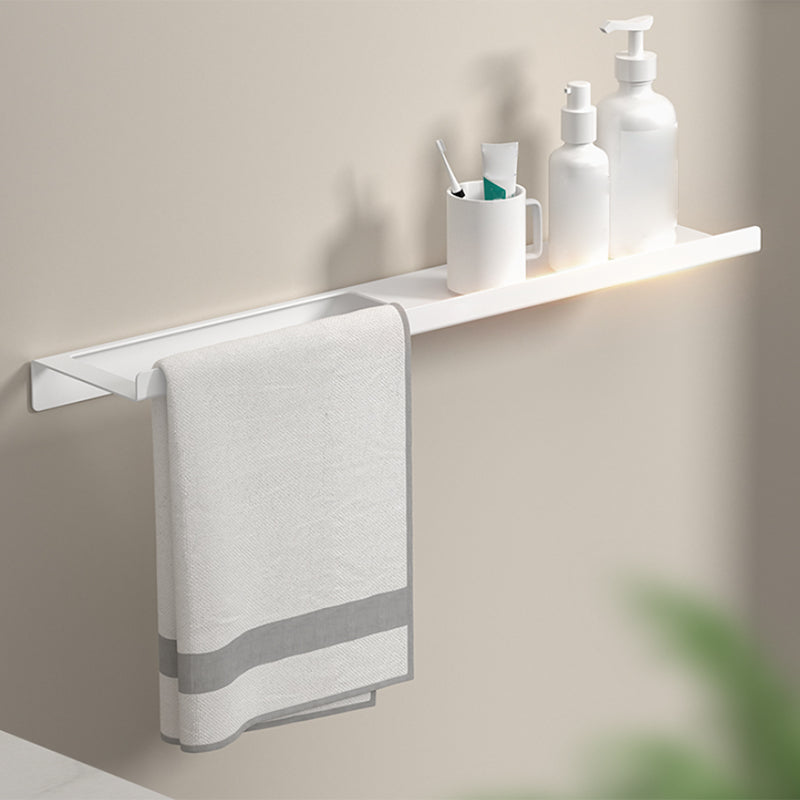 Modern White Bathroom Accessory Set Bathroom Shelf Paper Holder Bathroom Accessory Kit
