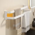 Modern White Bathroom Accessory Set Bathroom Shelf Paper Holder Bathroom Accessory Kit