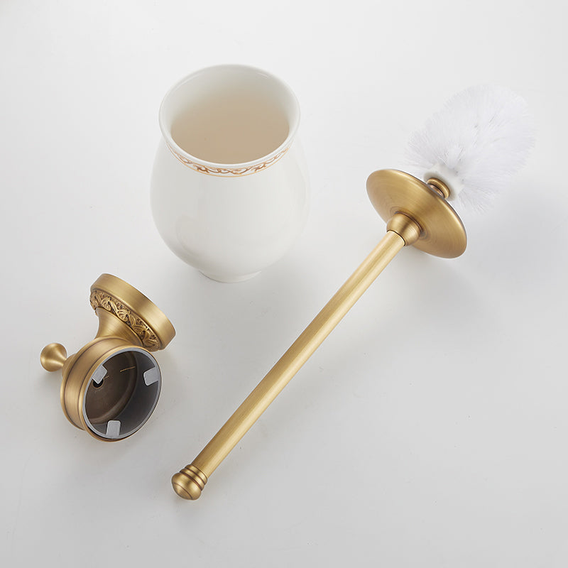 Modern Bathroom Accessory Set Paper Holder Bathroom Shelf Gold Bathroom Fittings Set