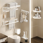 Modern Bathroom Accessories Set Paper Holder Bathroom Shelf Bathroom Accessories Kit