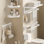 Modern Bathroom Accessories Set Paper Holder Bathroom Shelf Bathroom Accessories Kit