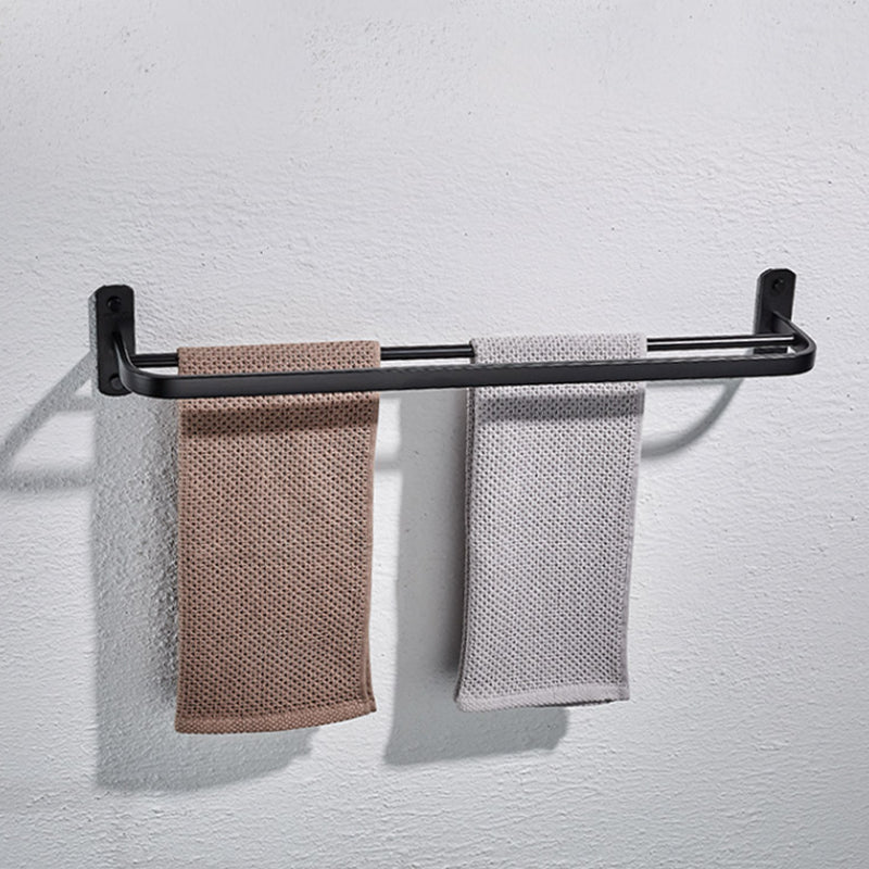 Modern black bathroom accessories set towel holder bathroom shelf bathroom faucet set