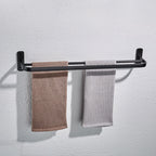 Modern black bathroom accessory set towel holder bathroom shelf bathroom faucet set