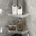 Modern Bathroom Accessories Set Silver Bathroom Shelf Towel Holder Bathroom Accessories Kit
