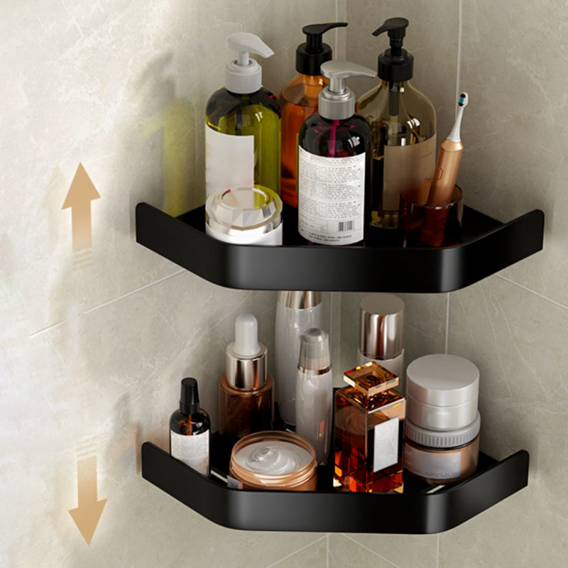 Modern Bathroom Set Towel Bar Paper Holder Black Bathroom Accessory Set