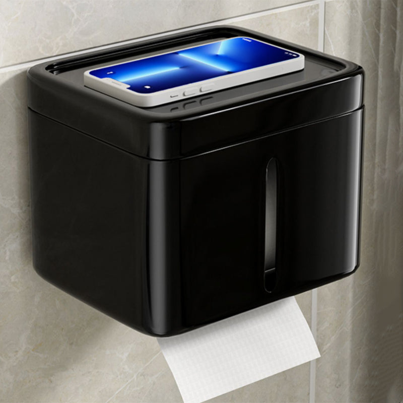 Modern Bathroom Set Towel Bar Paper Holder Black Bathroom Accessory Set