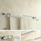 Modern Bathroom Accessory Set Paper Holder Towel Bar Stainless Steel Bathroom Set