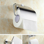 Modern bathroom accessory set paper holder towel bar stainless steel bathroom set