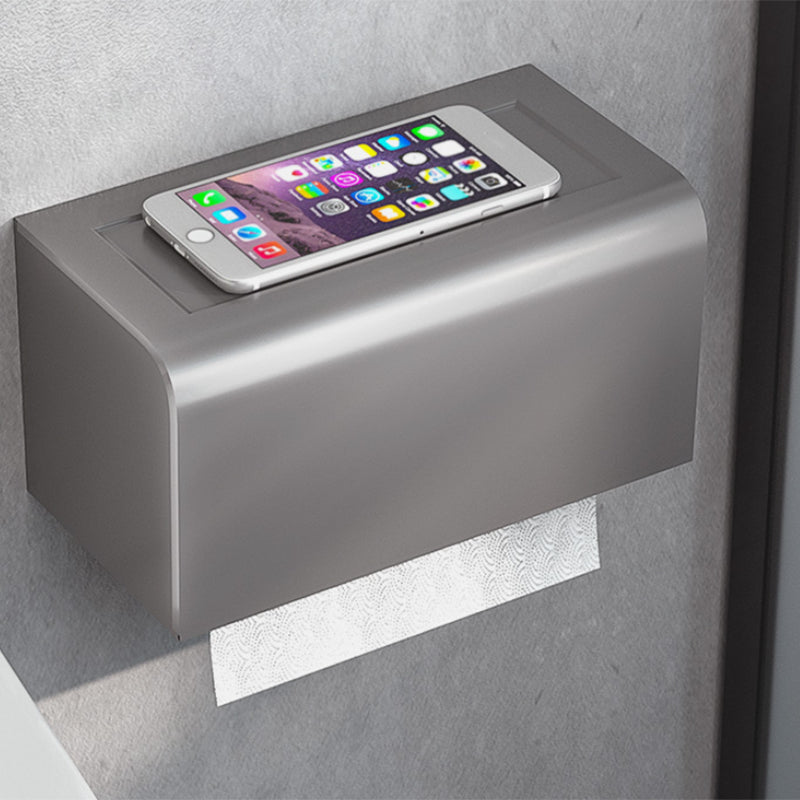 Modern Bathroom Accessory Set Towel Bar Paper Holder Gray Bathroom Accessory Set